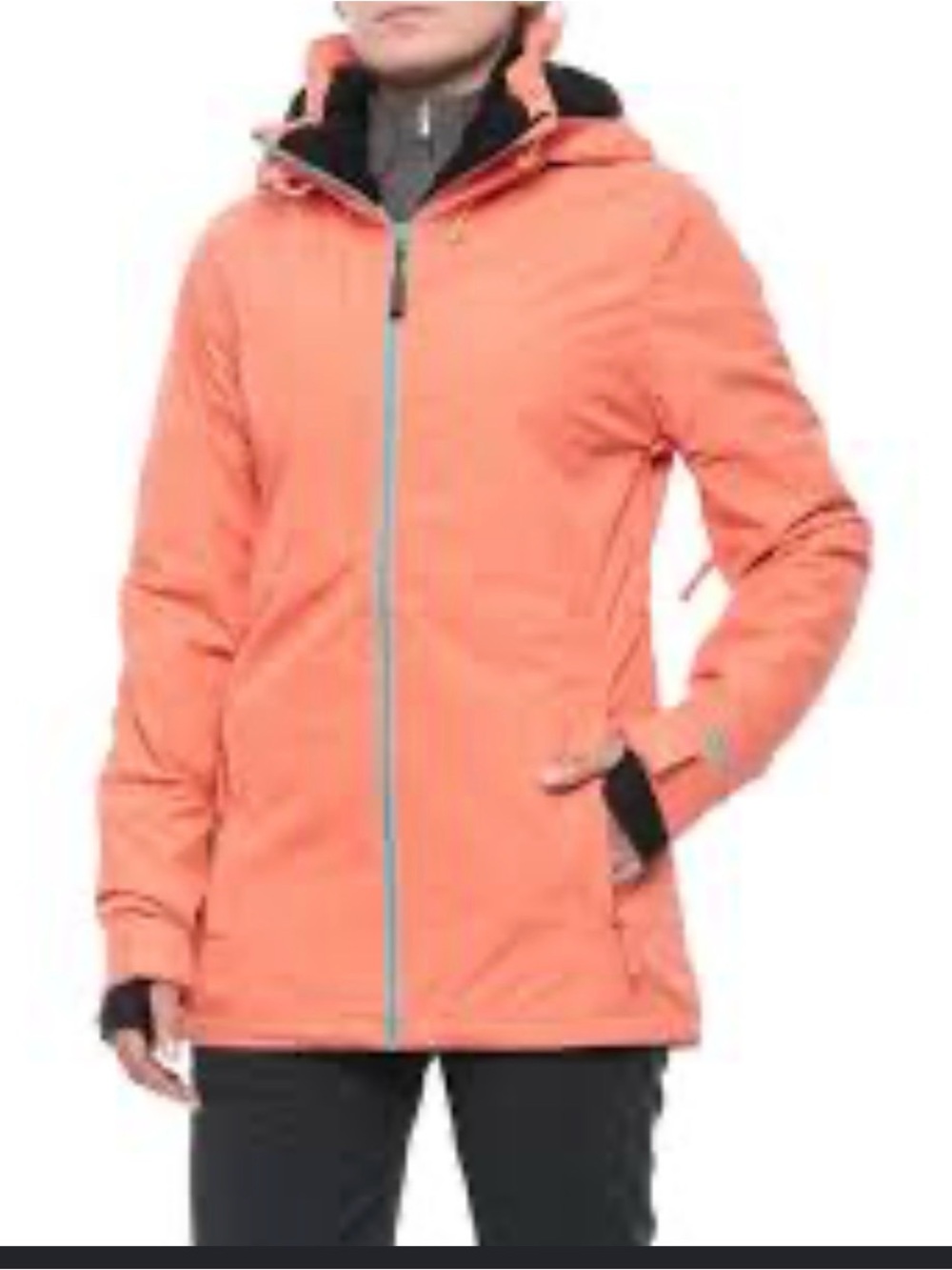 Pwdr Room Women's Coral Hooded Ski Jacket with Insulated Shell